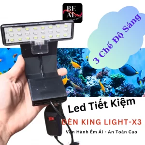 Đèn LED King Light kẹp ao 12cm