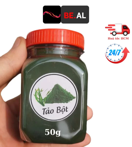 Bột tảo 50g, bổ sung chất sơ khoáng chất từ tảo biển