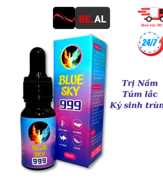 Blue sky 999 10ml – trị nấm ký sinh trùng – Shop Betta And Love