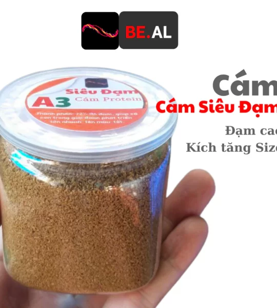 Cám Siêu Đạm 50g – Dành Cho Giai Đoạn Trưởng Thành Của Cá