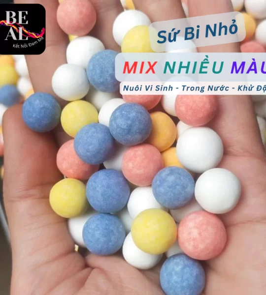 Sứ bi 500g, vật liệu lọc bể cá